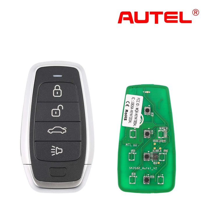 AUTEL IKEYAT004CL 4 Buttons Universal Smart Key 5Pcs/Set Autel