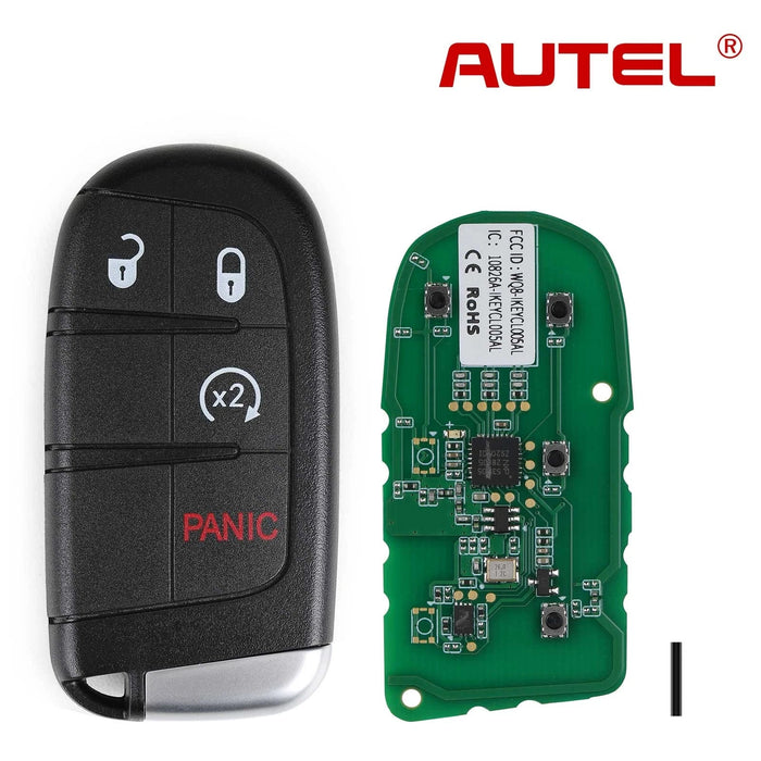 AUTEL IKEYCL004AL Chrysler 4 Buttons Universal Smart Key 5Pcs/Set Autel