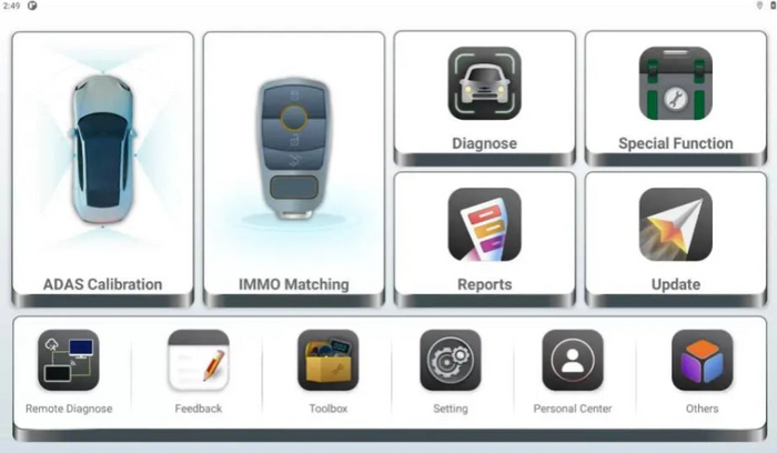 SmartSafe iSmartLink ST10 ADAS Automotive Scan Tool Launch